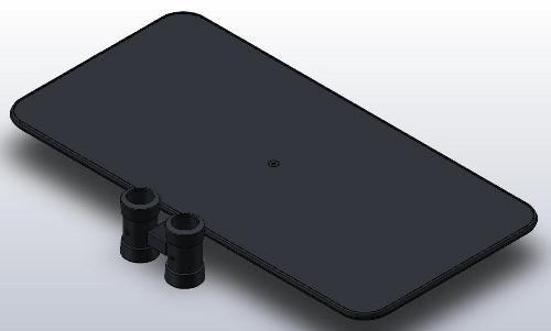 UNICOL VPZ hylle  45x90 CM (UC-102649)