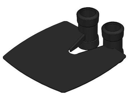 UNICOL VP3 hylle 30x30 CM (metall) (UC-102653)