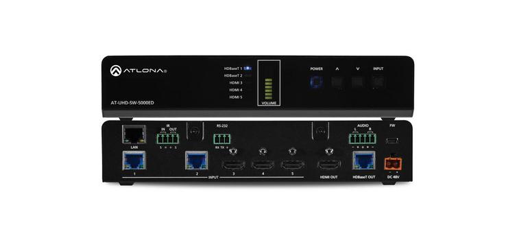 ATLONA AT-UHD-SW-5000ED,  Five-Input (AT-UHD-SW-5000ED)