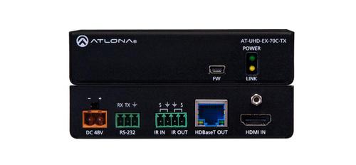 Atlona 4K/UHD 70m HDBaseT TX ONLY with PoE (AT-UHD-EX-70C-TX)