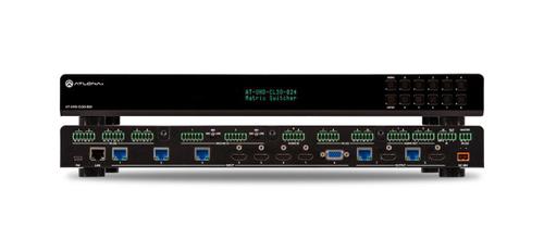 ATLONA 4K/UHD, 8x2 Multi-Format Matrix Switcher Dual, HDBaseT and Mirrored HDMI Outputs (AT-UHD-CLSO-824)