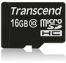 TRANSCEND 16GB MicroSDHC (SD 3.0) Class 10 (Alt. TS16GUSDC10)