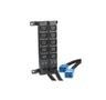 Hewlett Packard Enterprise HPE G2 IEC C20 Input/ 8x C13 Expansion Outlets/PDU Extension Bar Kit