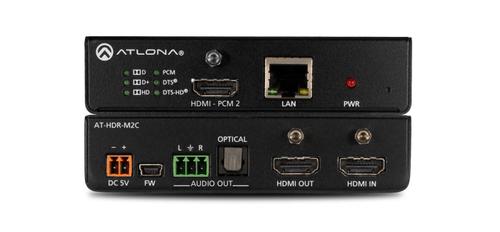 Atlona 4K/UHD HDRbHDMI Multi-Channel to Two-Channel Audio Converter (AT-HDR-M2C)