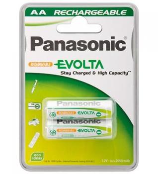 PANASONIC 1x2 rech.bat. NiMH (P6E/2B)