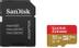 SANDISK Extreme microSDHC 32GB + SD Adapter for Action Sports Cameras - workswithGoProMessaging-TwinPack-100MB/ sA1C10V30UHS-IU3