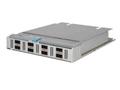 Hewlett Packard Enterprise HPE - Expansion module - QSFP28/QSFP+ x 8 - for FlexFabric 5950, 5950 32QSFP28, 5950 48SFP28 8QSFP28, 5950 4-slot