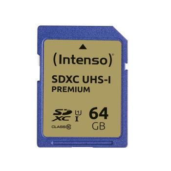 INTENSO SD 64GB 10/45 Secure Digital UHS-I ITO (3421490)