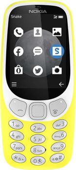 NOKIA 3310 3G DS, Yellow Serie 30+, TA-1006, Dual SIM (A00028690)