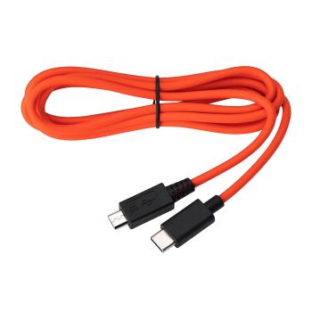 JABRA a - USB cable - 24 pin USB-C (M) to Micro-USB Type B (M) - 1.5 m - tangerine (14208-27)