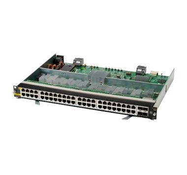 Hewlett Packard Enterprise HPE Aruba Line Module - utvidelsesmodul - 5GBase-T x 48 + 50 Gigabit SFP56 x 4 (R0X41A)