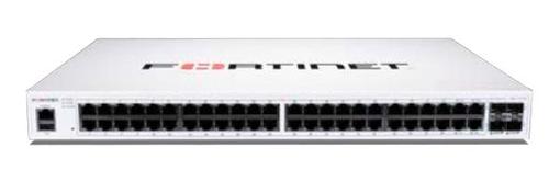 FORTINET FortiSwitch-148F is a performance/ price competitive L2+ management switch with 48x GE port + 4x SFP+ port + 1x RJ45 console (FS-148F)
