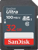 SanDisk Ultra - flashminnekort - 32 GB - SDHC UHS-I