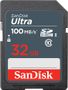 SANDISK Ultra SD-card - 100/10MB - 32GB