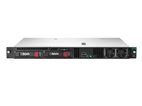 Hewlett Packard Enterprise ProLiant DL20 Gen10 Plus Entry - Server - rack-mountable - 1U - 1-way - 1 x Xeon E-2314 / 2.8 GHz - RAM 8 GB - SATA - non-hot-swap 3.5" bay(s) - no HDD - Matrox G200 - GigE - no OS - monitor: none (P44112-421)