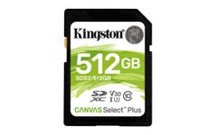 KINGSTON CanvSelect Plus 512GB SDXC, 100R