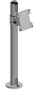 ERGONOMIC SOLUTIONS 550MM SP2 POLE W/ VESA COLOUR: 01PAINT POWDER 7035-S LIGHT GREY CPNT