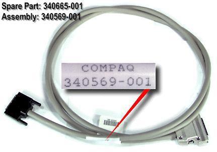 Hewlett Packard Enterprise SCSI cable with VHDCI/N  (340665-001)