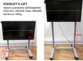 VISIOTEC VISIOLIFT E-LIFT, 97-162cm