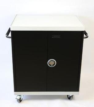 LEBA NoteCart UniFit till 24 Laptops - storage and charging (NCU-24-FH-DK)