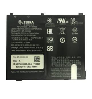 Zebra batteri for nettbrett - Li-pol - 6440 mAh - 24.4 Wh (BTRY-ET5X-8IN5-01)