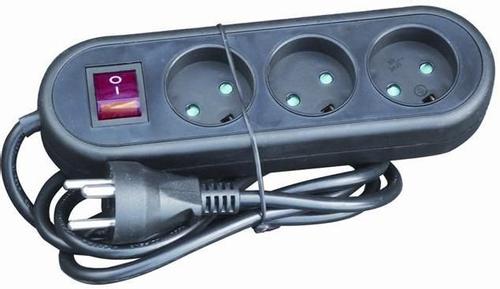 MOXA 3-PLUG MED WITH SWITCH (48128)