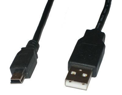 MOXA USB CABLE A5 PIN MINI MALE (43601)