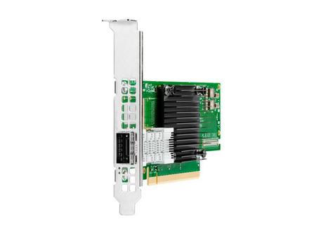 Hewlett Packard Enterprise HPE InfiniBand HDR MCX653105A-HDAT - Network adapter - PCIe 4.0 x16 low profile - 200Gb Ethernet / 200Gb Infiniband QSFP28 x 1 - for ProLiant DL325 Gen10, DL345 Gen10, DL365 Gen10, DL380 Gen10 (P23664-B21)