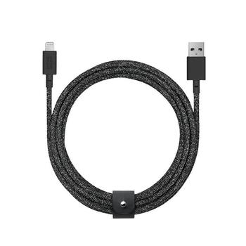 NATIVE UNION Belt Cable Lightning Cosmos.  (BELT-L-CS-BLK-3-NP)