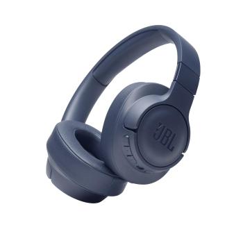 JBL Tune 760NC, Over-ear trådløse hodetelefoner (blå) Aktiv støyreduksjon,  JBL Pure Bass-lyd, 35 timers batterilevetid med BT+NC (JBLT760NCBLU)