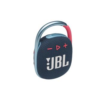 JBL Clip 4 Trådløs bluetooth høyttaler (blå/ rosa) 10 timer bærbar JBL-lyd, med karbinkrok og IP67 Vann / støvtett (JBLCLIP4BLUP)