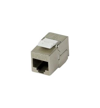 SYNERGY Keystone, Modul,  TP-Buchse(RJ45),  CAT6A, 500MHz, Short, mit Kabelklemme,  Synergy 21, (S216380)
