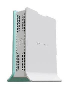 MikroTik hAP ax lite - trådløs ruter - Wi-Fi 6 - stasjonær (L41G-2axD)