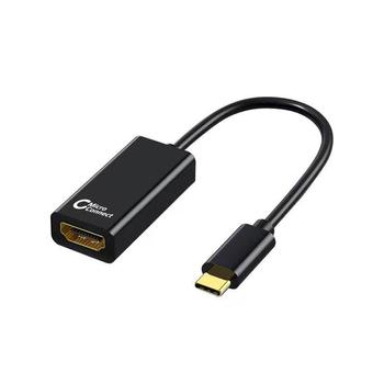 MICROCONNECT USB - C to HDMI, Silver, 0.2m (USB3.1CHDMIS)