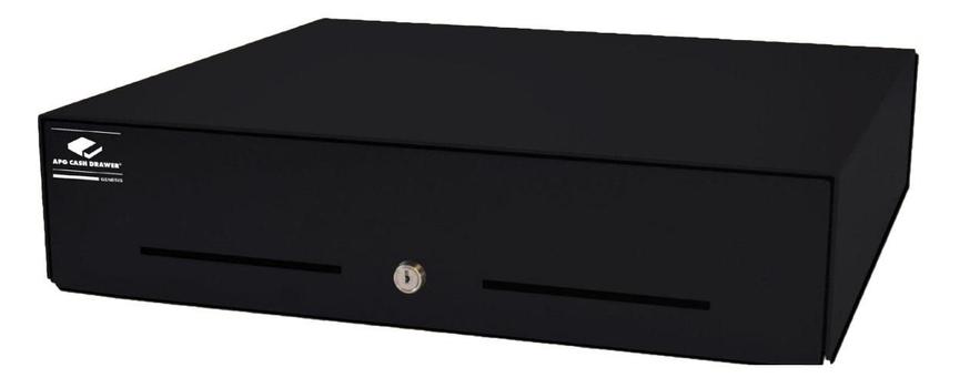 APG E3000 SLIDE-OUT CASH DRAWER 8C5N BLACK 446X410X109 RAN KEY PERP (EB237A-BL4541)
