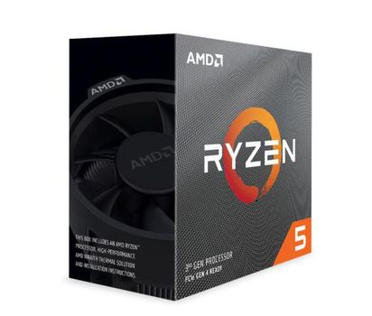 AMD Ryzen 5 3600 3, 60-4, 2GHz 6-core 12-thread 32MB cache noVGA max 128GB-3200 SAM4 65W Wraith Stealth (100-100000031BOX)