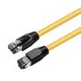 MICROCONNECT CAT8.1 S/FTP 0,25m Yellow