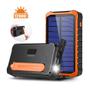 4smarts Powerbank with Crank handle and Solar cells 12000mAh