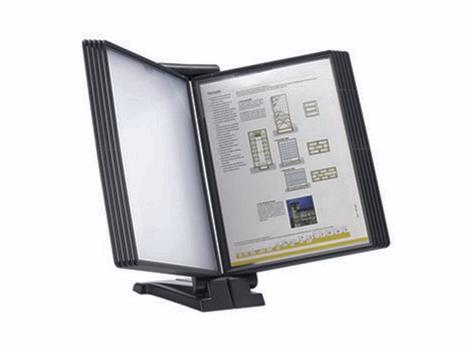 BNT Registersystem A4 QuickFind gr.modul antracit t/10 lommer (280854)
