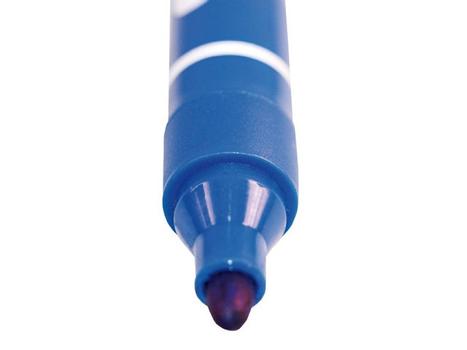 BNT Marker WERA blå permanent rund spids 2mm (482001*12)