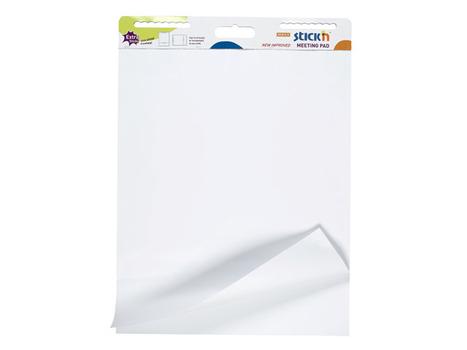 BNT Flipoverpapir selvklæbende 72x62cm hvid 30ark/blk (526500*2)