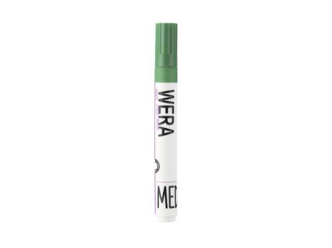 BNT Marker WERA grøn permanent kantet spids 1-4mm (482504*12)