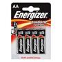 ENERGIZER Batteri AA/LR6 Alkaline Power 4-pack