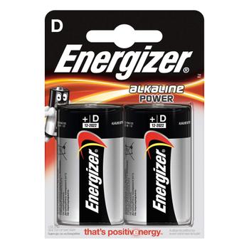 ENERGIZER Batteri D/LR20 Alkaline Power 2-pak (E302307000)