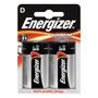 ENERGIZER Batteri D/LR20 Alkaline Power 2-pak