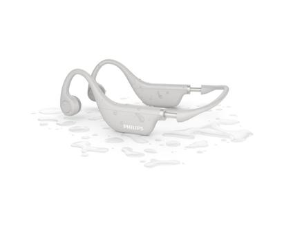 PHILIPS TAK4607GY Trådløse Hodetelefoner for barn, On-Ear (grå) Trådløse, USB-C, åpne hodetelefoner Benledning,  Appbasert foreldrekontroll,  IPX5 (TAK4607GY/00)