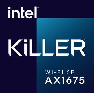 Intel Killer Wi-Fi 6E AX1675 nettverksadapter + Bluetooth 5.3 - PCIe (AX210.D2WG.NVXC)
