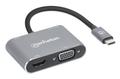 MANHATTAN Usb-C Dock/Hub, Ports (X4):  (130691)