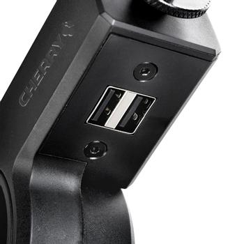 CHERRY MA 6.0 UNI USB MIC ARM W USB HUB DESK (JA-0850)