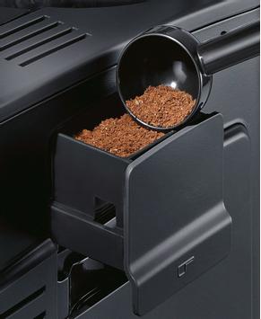 Siemens TE651319RW automatisk kaffemaskin EQ6 plus s100 Safir svart metallic - bønner-til-kopp (TE 651319RW)